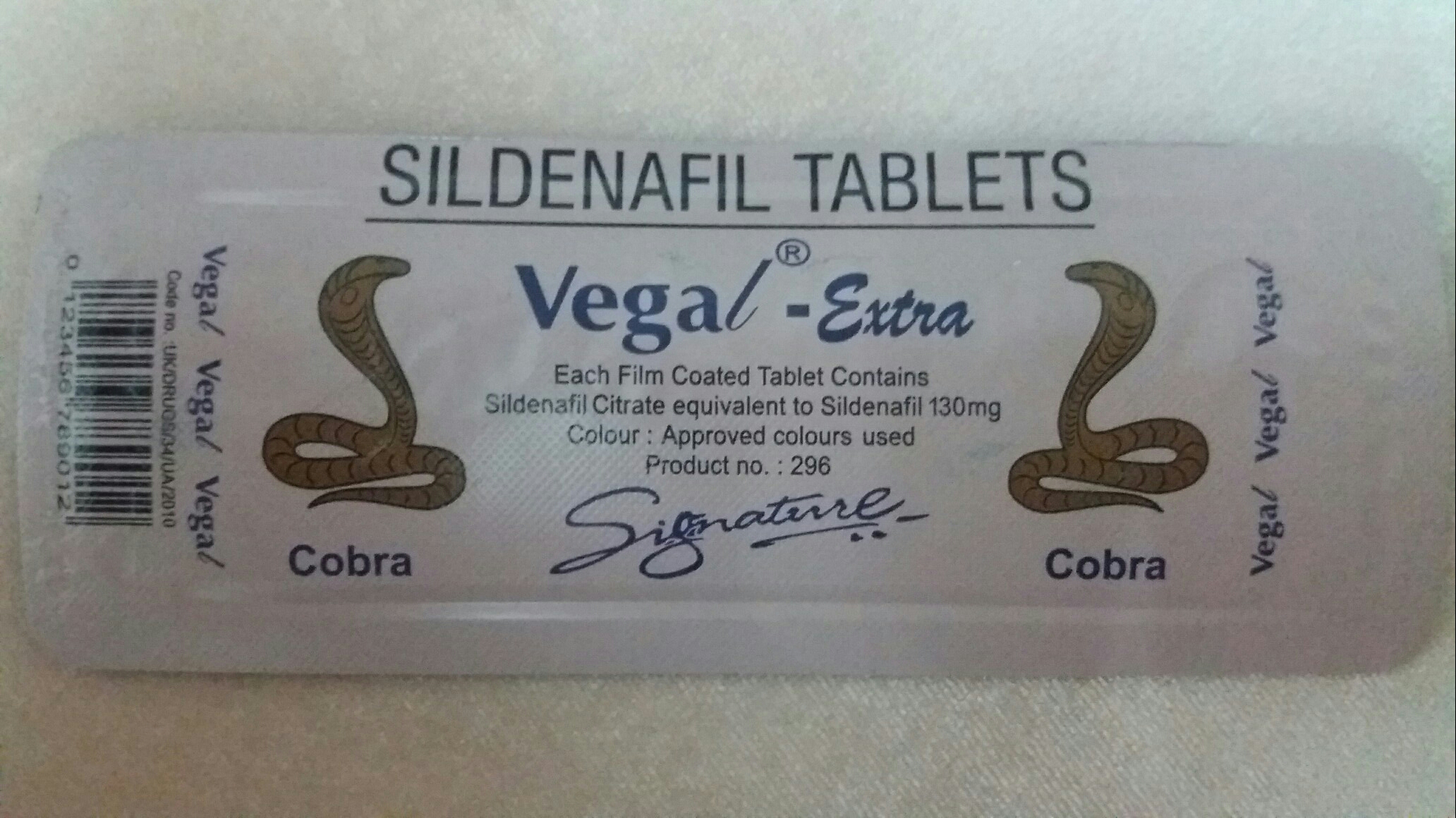 Sildenafil vegah extra 130 mg jaguar
